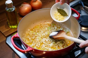 Sautee the Aromatics