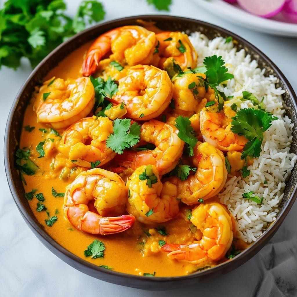 Shrimp stew Brazilian moqueca