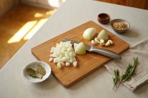 Prep The Aromatics for feijoada